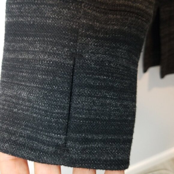 Duluth Trading  tunic sweater pockets long sleeves Dark Gray / Black Medium - Picture 5 of 6